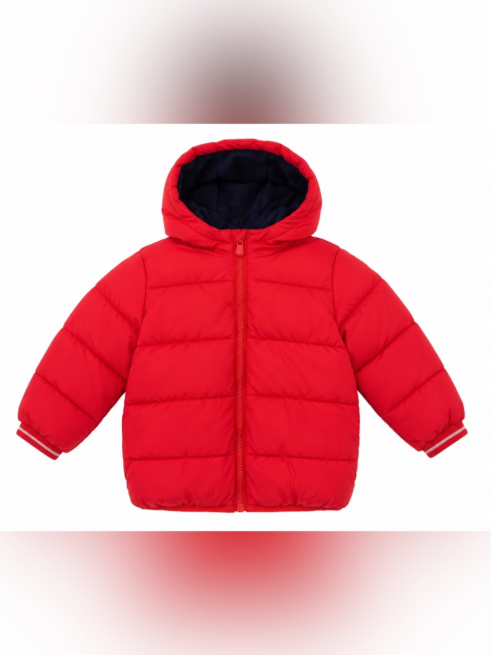 Baby GAP ColdControl Red Hooded Puffer Jacket Coat 2T Toddler Boy